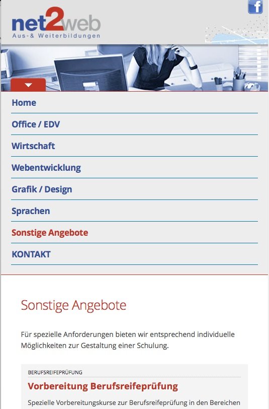 Net2Web Aus und Weiterbildungen